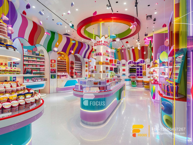 Bulk Candy Display Fixtures Sweet Shop Interior Design Chocolate Showcase