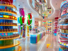 Candy Racks Snacks Shop Design Custom Chocolate Counter Display