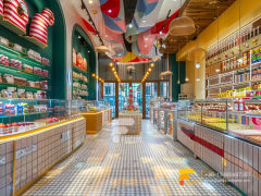 Snack Display Stands Modern Sweet Shop Nuts Shop Decor
