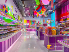 Custom Snack Shop Sweets Display Chocolate Shelf