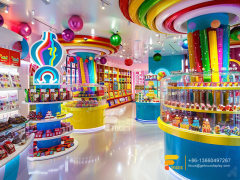 Candy Shelving Displays Chocolate Stores Sweet Shop Counter Design
