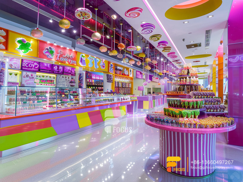 Cotton Candy Tree Display Design Chocolate Shop Sweets Shop