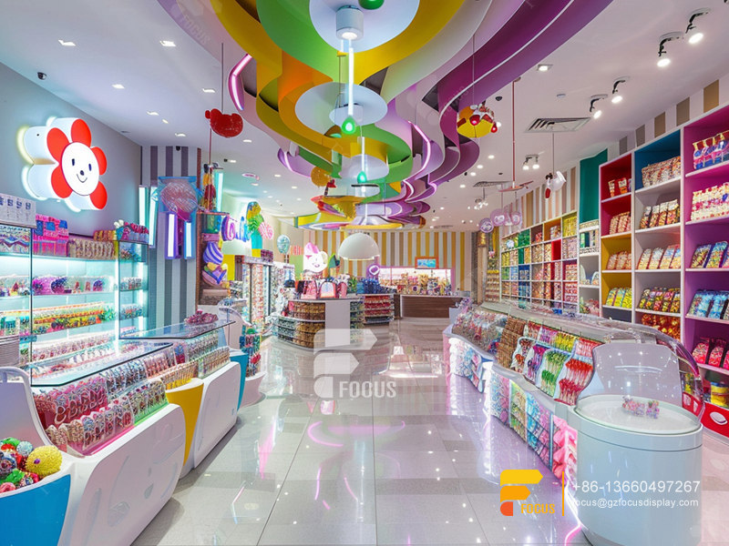 Glass Candy Display Case Sweet Shop Designs Chocolate Cabinet