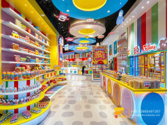 Snacks Display Counter Sweet Shop Interior Design Chocolate Counter