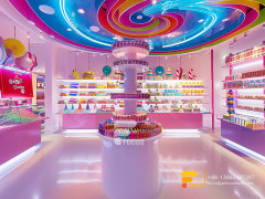 Gondola Candy Rack Snack Store Design Chocolate Shop