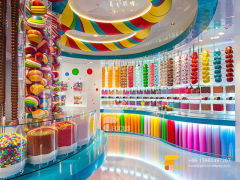 Candy Store Display Snacks Rack Sweet Shop Counter Design