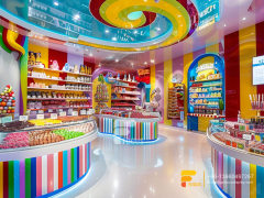 Cotton Candy Display Stand Lollipop Sweet Shop Chocolate Rack