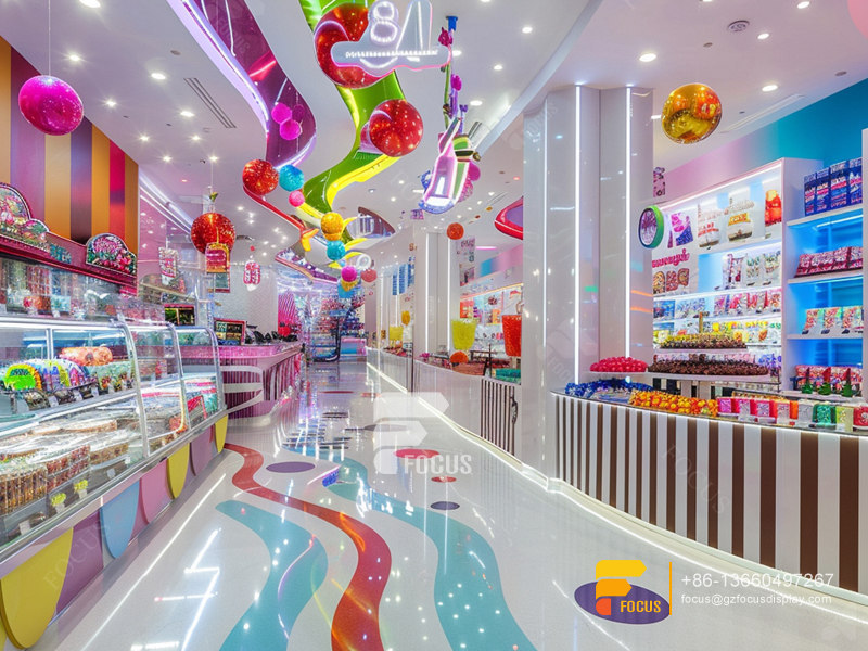 Candy Store Display Cases Chocolate Counter Sweet Shop Design