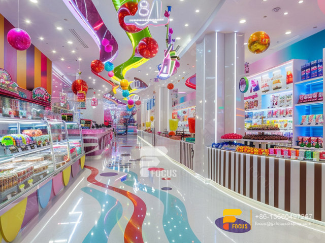 Candy Store Display Cases Chocolate Counter Sweet Shop Design