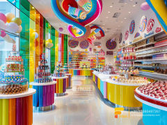 Candy Shelving Displays Chocolate Stores Sweet Shop Counter Design