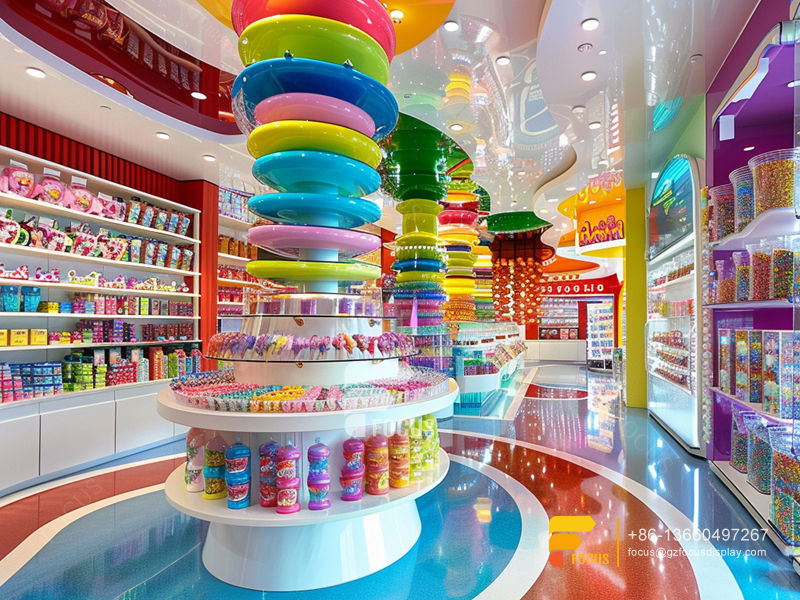 Candy Displays Snack Store Design Chocolate Cabinet