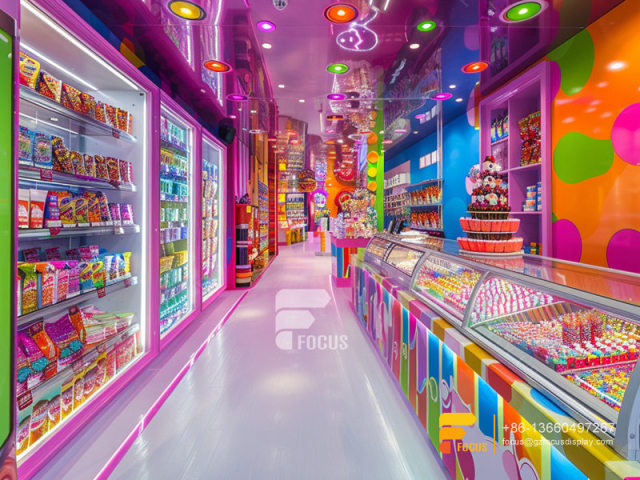 Candy Store Display Cases Chocolate Counter Sweet Shop Design