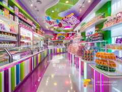 Candy Shop Displays Modern Sweet Shop Chocolate Glass Counter