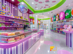 Chocolate Shops Snack Food Display Racks Chocolate Store