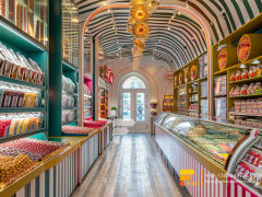 Snack Displays Chocolate Shops Sweet Shop Counter Design