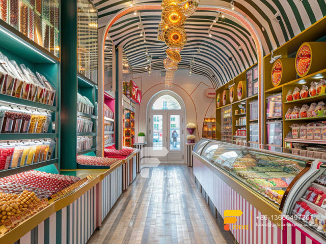 Snack Displays Chocolate Shops Sweet Shop Counter Design