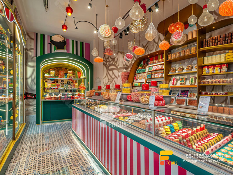 Snack Displays Chocolate Shops Sweet Shop Counter Design