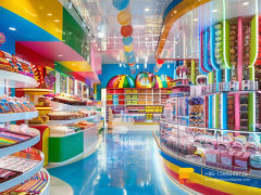 Candy Displays Snack Store Design Chocolate Cabinet