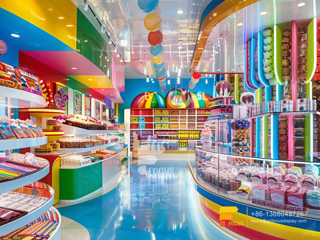 Candy Displays Snack Store Design Chocolate Cabinet