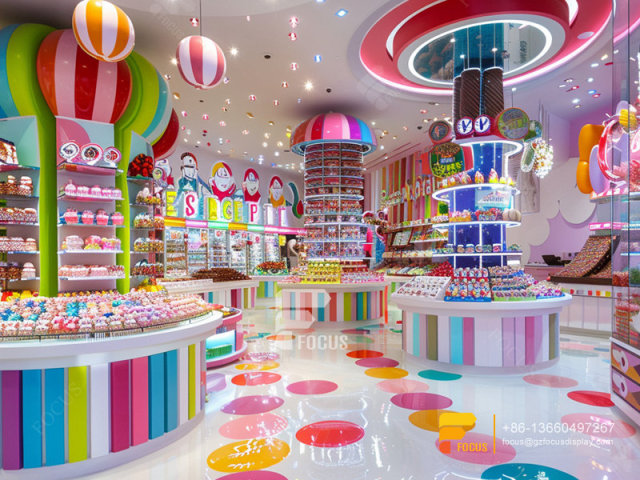Glass Candy Display Case Sweet Shop Designs Chocolate Cabinet