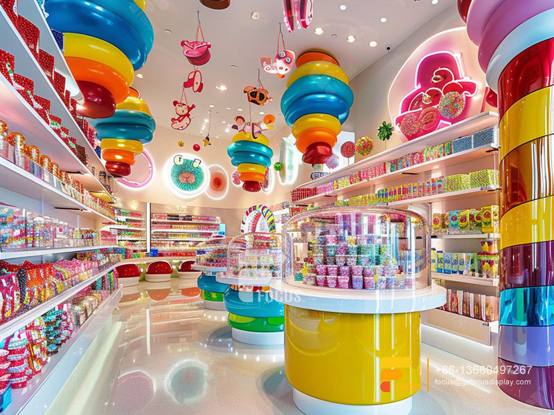Candy Display Cases Sweet Shop Interior Design Chocolate Glass Counter
