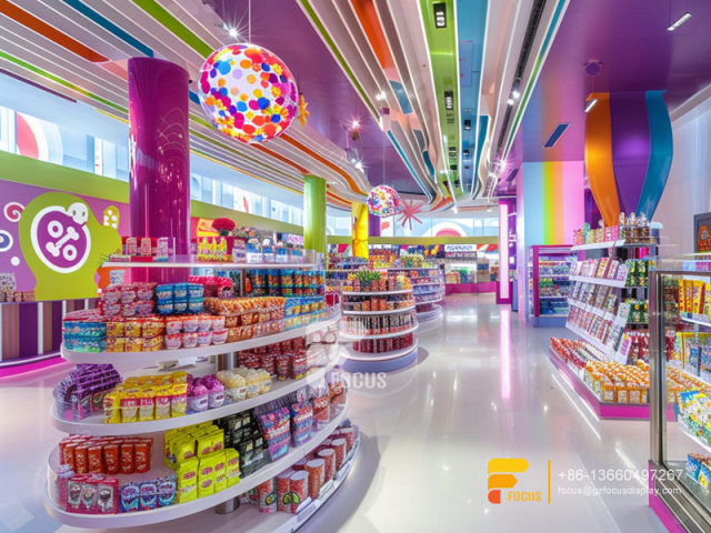 Candy Shop Displays Modern Sweet Shop Chocolate Glass Counter
