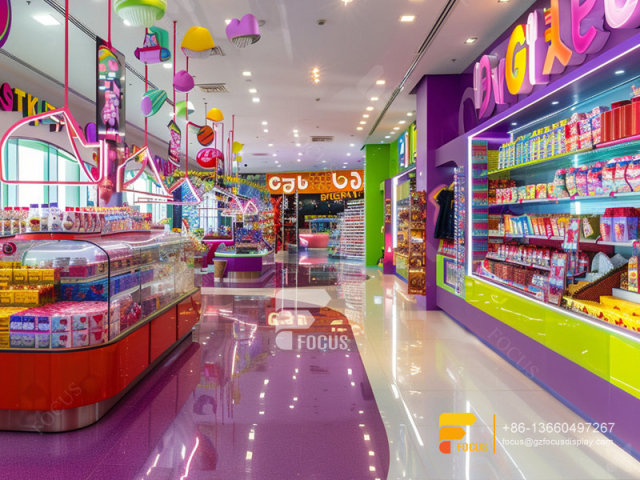 Candy Store Display Cases Chocolate Counter Sweet Shop Design