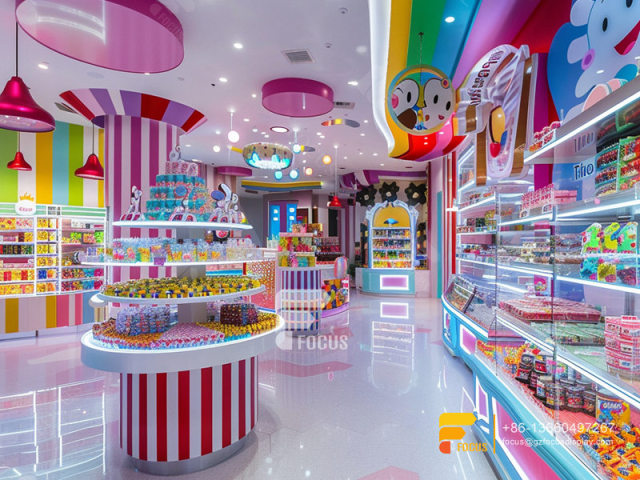Department Store Candy Counter Snack Store Design Chocolate Shop