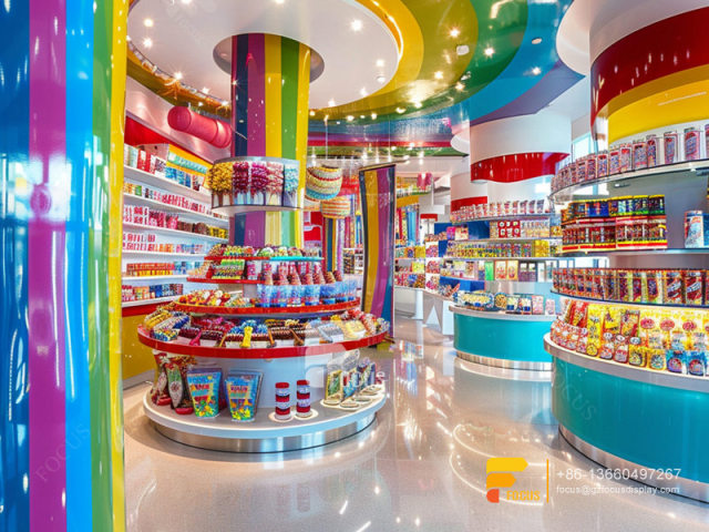 Candy Stand Display Lollipop Sweet Shop Chocolate Shop Decoration