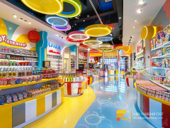 Snack Display Case Candy Store Fixtures Chocolate Shop Decoration
