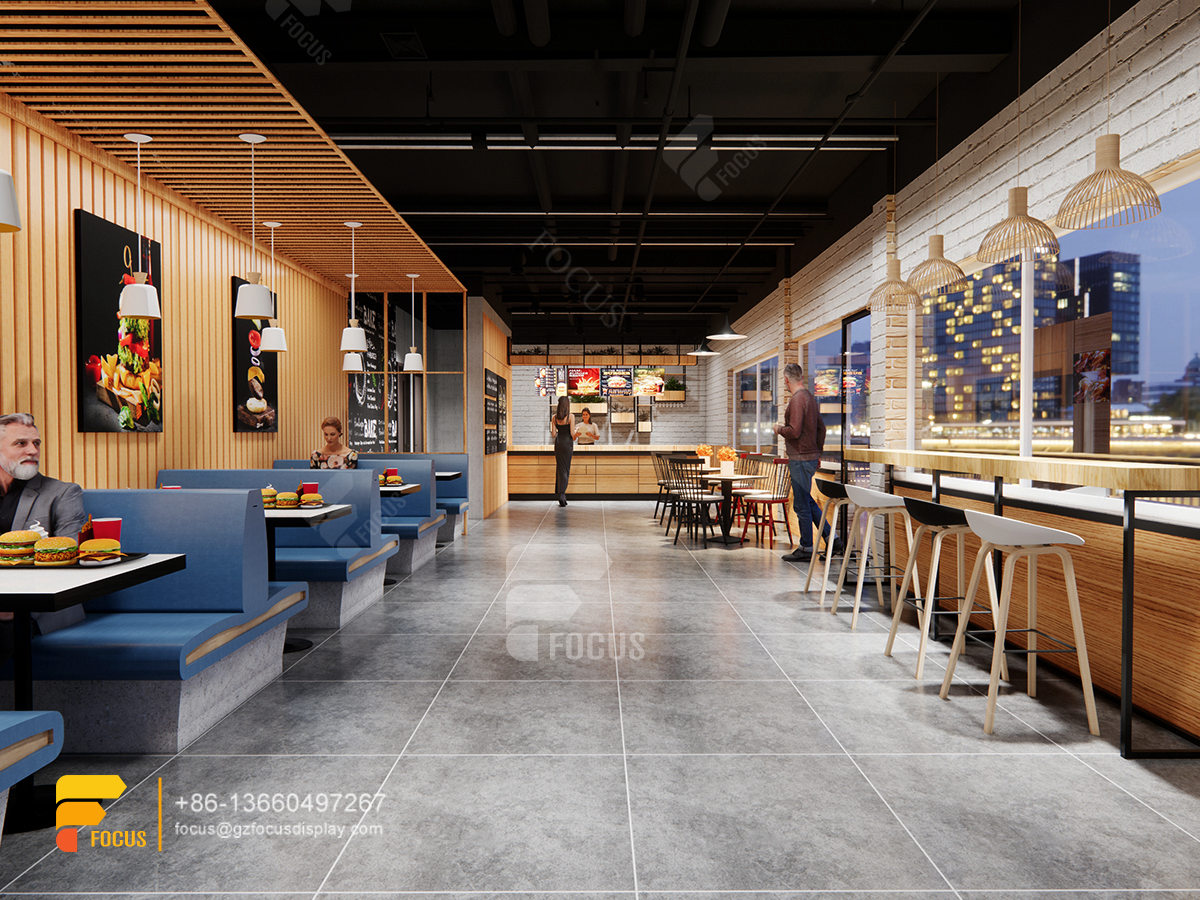 Coffee Cafe Interior Design Coffee Counter Bar Milk Tea Layout Design