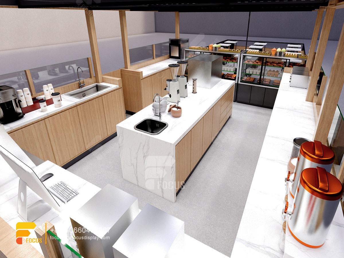 coffee kiosk design coffee tea counter bubble tea graphic design