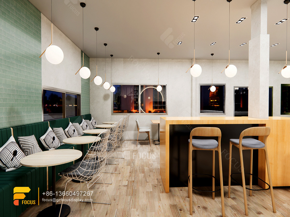 coffee shop design layout coffee tea counter milk tea graphic design