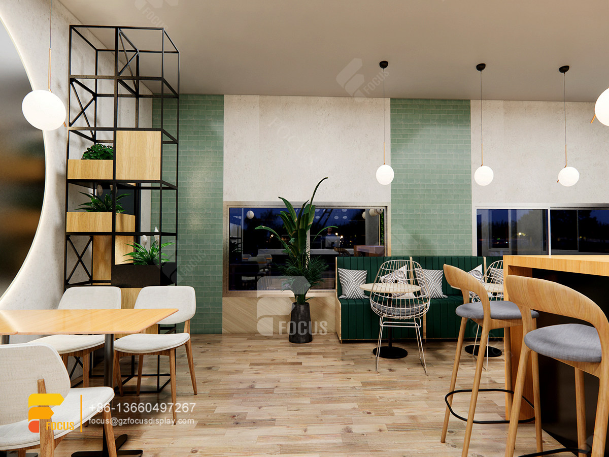 coffee shop design layout coffee tea counter milk tea graphic design