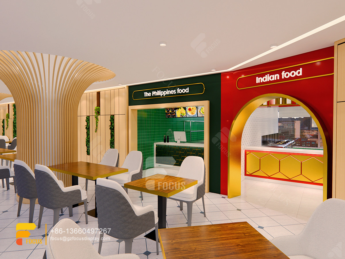 coffee shop layout design chocolate counter bubble tea kiosk