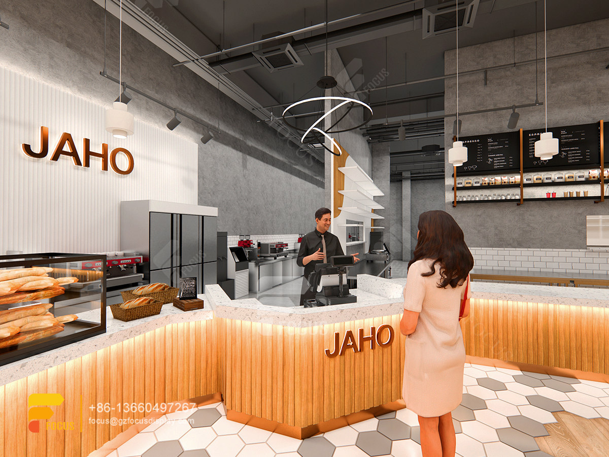 coffee shops interior design modern counter bubble tea shop design