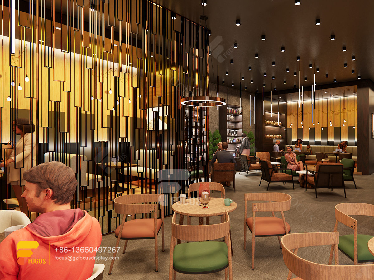 coffee store design coffee display stand milk tea counter design
