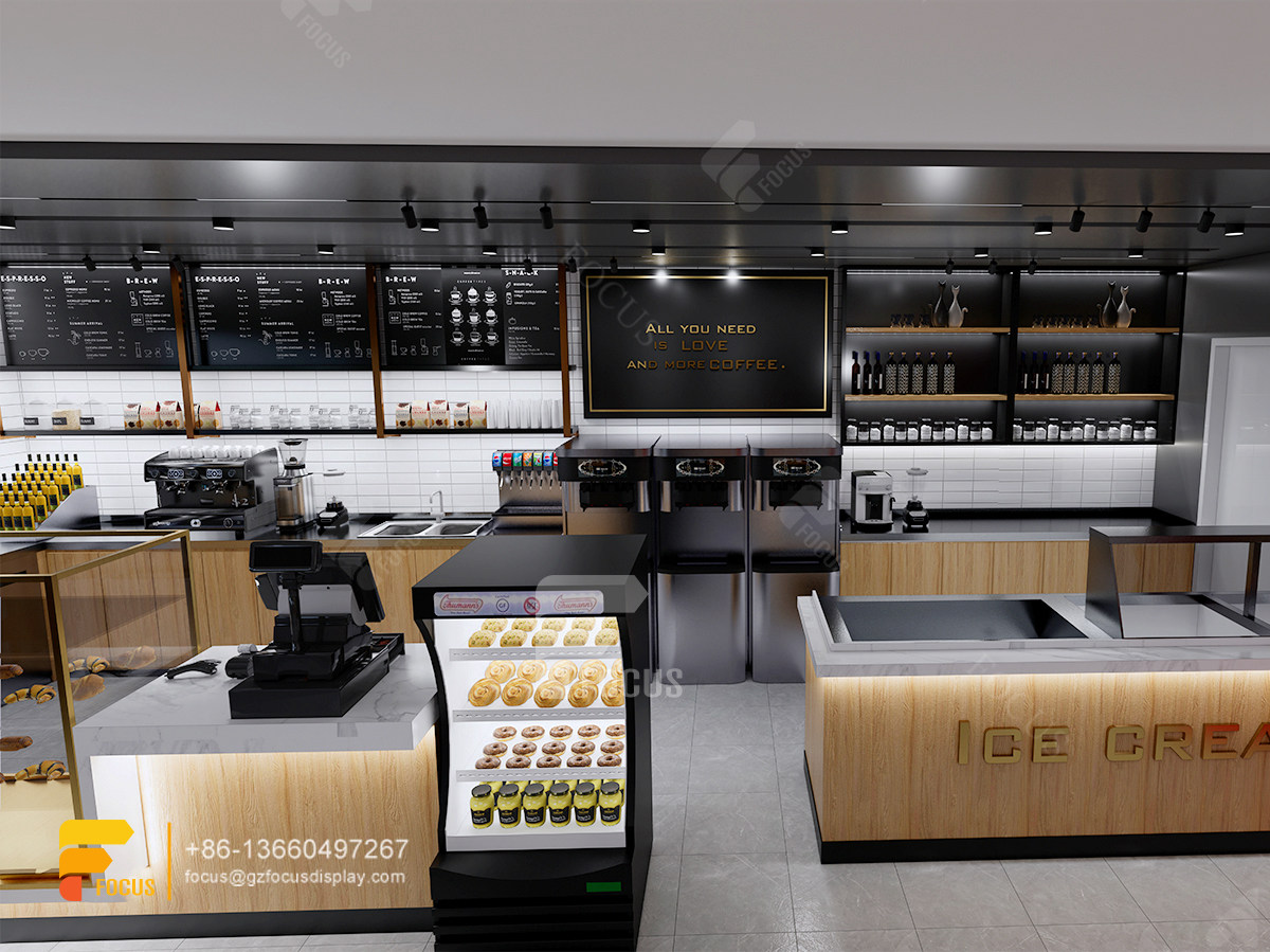design cafe interior cafe service counter milk tea shop counter design