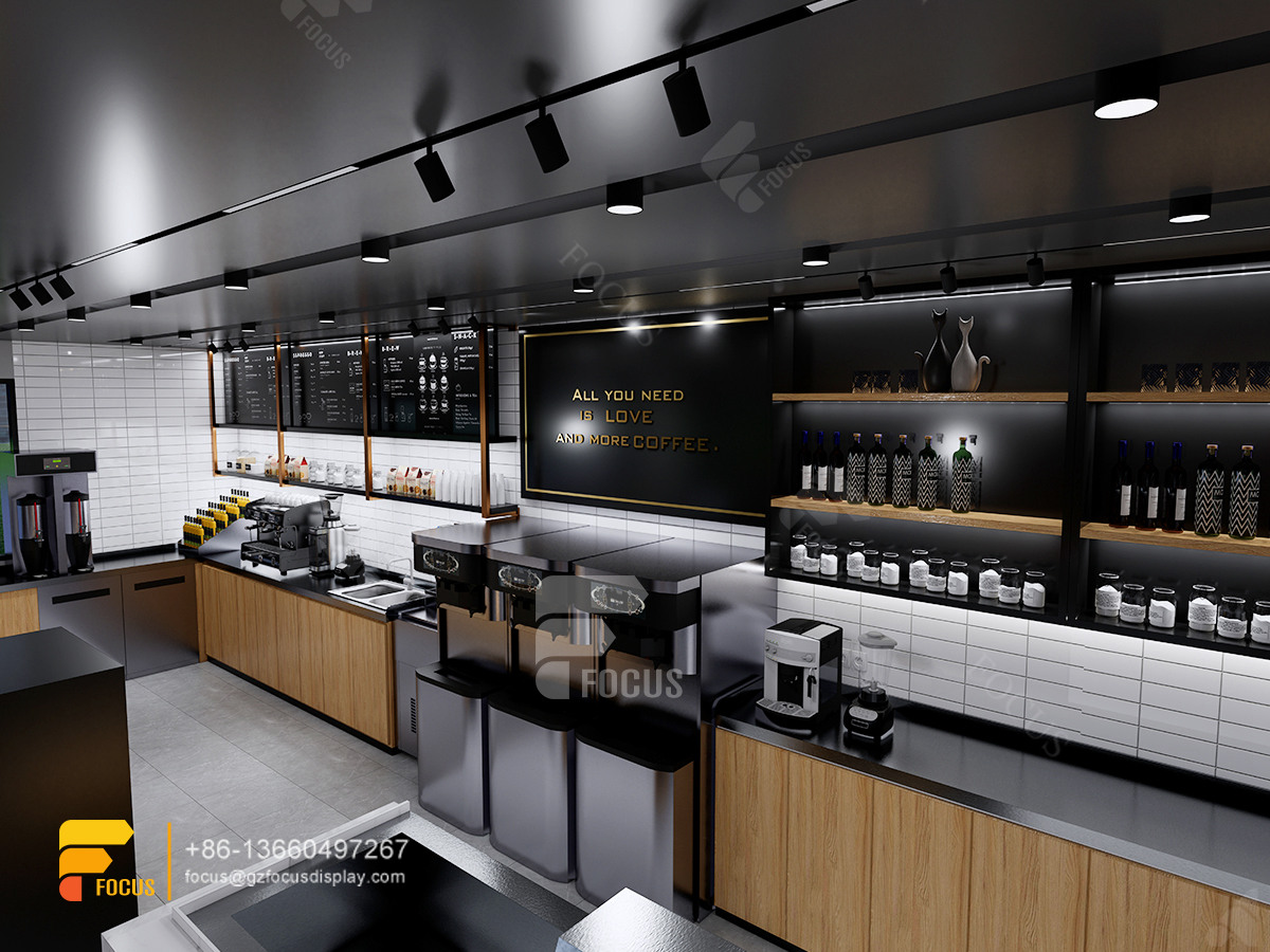 design cafe interior cafe service counter milk tea shop counter design