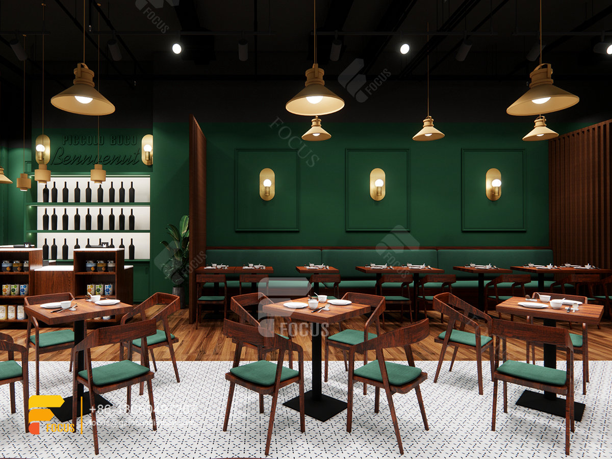 interior coffee shop design cafe display shelves milk tea bar design