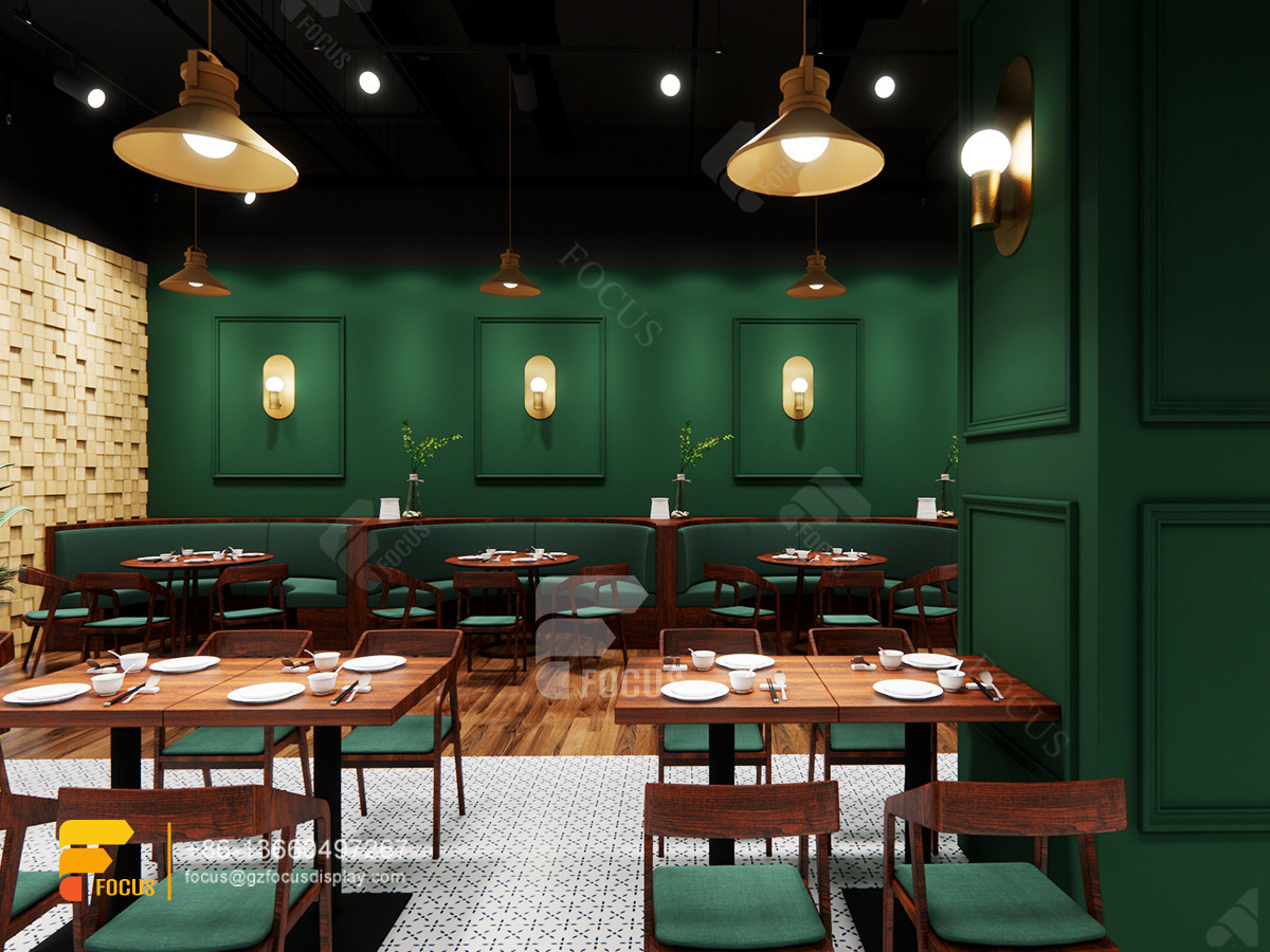 interior coffee shop design cafe display shelves milk tea bar design