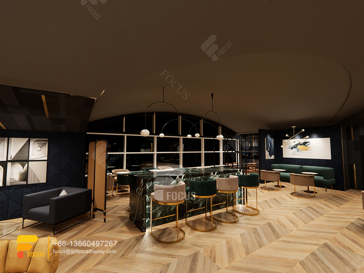 modern cafe interior design coffee shop display counters milk tea store design
