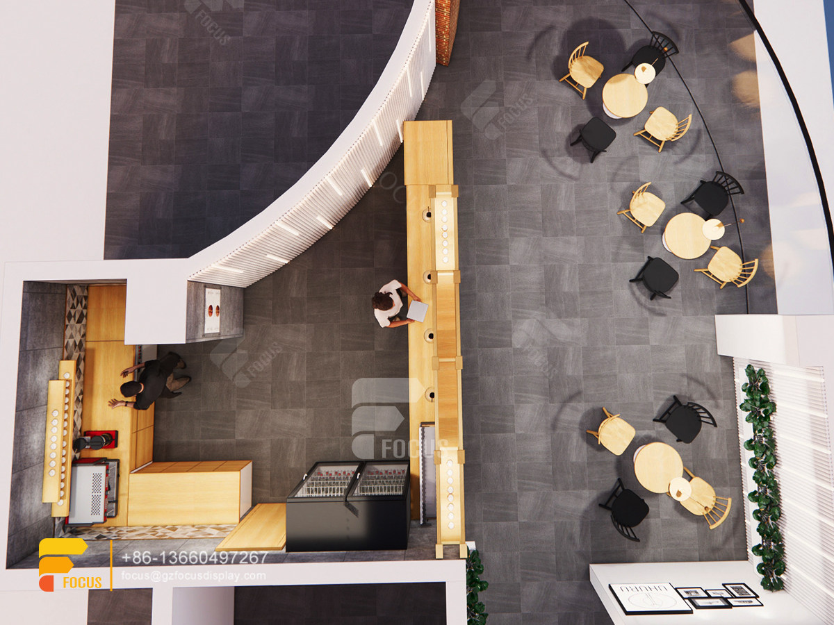 simple coffee shop interior design coffee counter bubble tea store layout