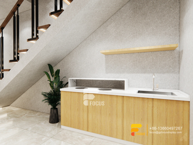 Interior Design Cafe Coffee Shop Modern Counter Bubble Tea Store Design Layout