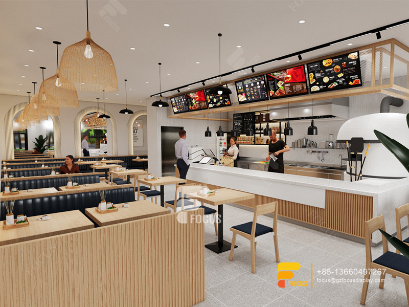 Interior Design Cafe Cash Counter Milk Tea House Interior Design