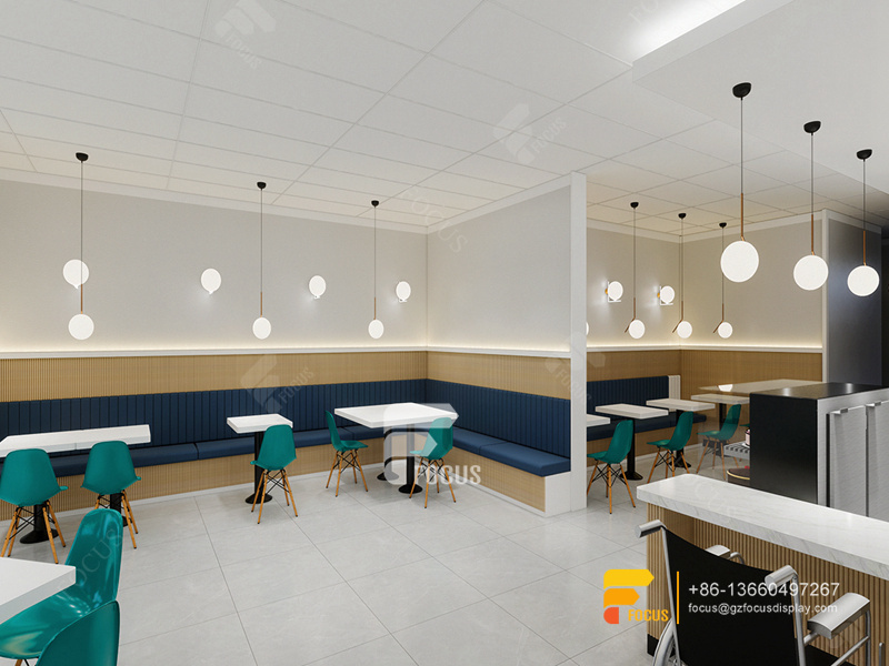Design Cafe Interiors Cafe Display Counter Design Milk Tea Shop