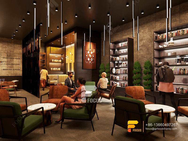 Coffee Store Design Coffee Display Stand Milk Tea Counter Design