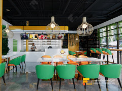 Cafe Design Layout Coffee Bar And Wine Rack Milk Tea Interior Design