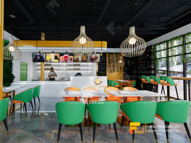 Cafe Design Layout Coffee Bar And Wine Rack Milk Tea Interior Design