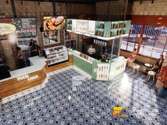 Coffee Shop Design Coffee Display Counter Milk Tea Shop Design